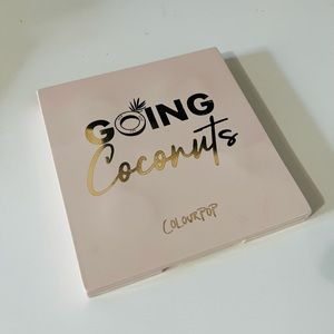 Colourpop eyeshadow palette- going coconuts